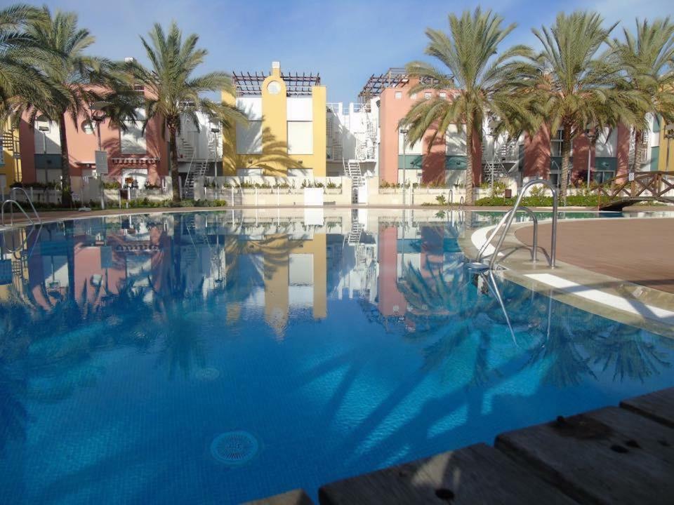 Atico del Sol Laguna Beach Vera Playa Exterior foto