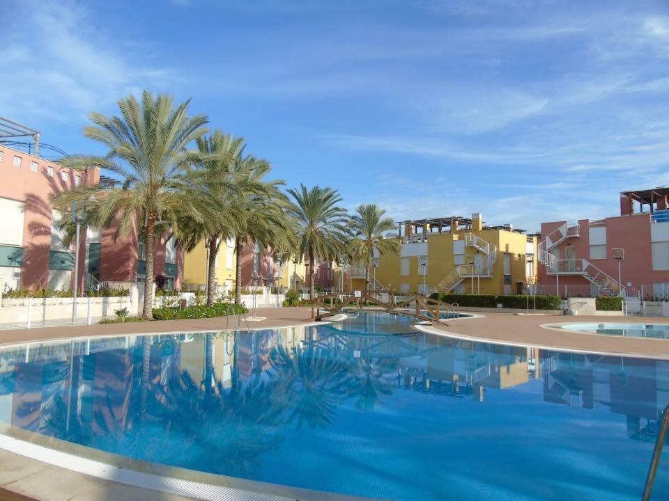 Atico del Sol Laguna Beach Vera Playa Exterior foto